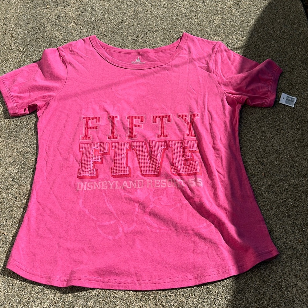Disneylands Fifty five year anniversary short sleeve tee!Size large! Brand new